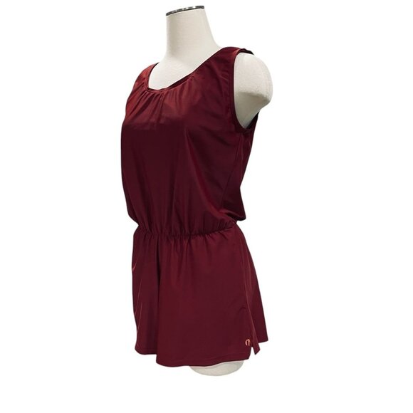 Honeymark Rust Romper NWT M Beach Travel Lounge Activewear Resortwear Summer - Picture 9 of 12